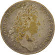 Frankreich 1 token XVIIe Siècle Chambre aux Deniers - Silvered Brass Token - XVIIth Century IV / S+