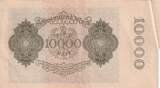 Deutschland  10000 mark - Portrait by Albrecht Dürer - Reichsbanknote - Serial 17m - 1922 TTB/TTB+