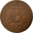 Jeton Frankreich 1 token Kupfer Louis Charette 1675 T Nantes III / SS