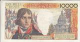 Frankreich 100 nf sur 10000 francs 1958 100 NF on 10000 Francs - Bonaparte - 30-10-1958 - Serial J.145 III / SS