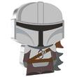 Niue 2 dollars The Mandalorian STAR WARS Chibi - 1 Once Silver Colour 2021 I / ST
