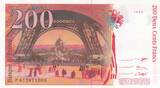 Frankreich  200 Francs - Gustave Eiffel - Eiffel tower- 1996 - Serial P.012 I / ST