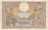 Frankreich 1929 100 Francs LOM - large cartridges - 28-06-1929 - Serial P.25537 III / SS