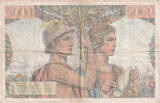 Frankreich 1952 5000 Francs Sea and Countryside - 02-10-1952 - Serial S.104 - F.48.07 III / SS