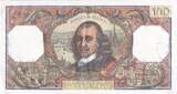 Frankreich 1976 100 Francs - Corneille -03-06-1976 - Serial F.974 IV / S