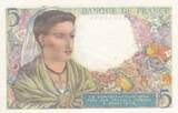 Frankreich 1943 5 Francs - Shepherd - 25-11-1943 - Serial L.76 I / ST