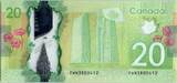 Kanada  20 Dollars Elizabeth II - Monument - Polymer 2012 (2014) I / ST