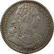 Jeton Frankreich 1 token Silber Louis XV 1727 IV / S+