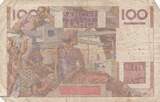 Frankreich 1950 100 Francs Farmer - 29-06-1950 - Serial X.358 IV / S