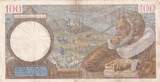 Frankreich 1941 100 Francs Sully - 20-11-1941 - Serial Q.25913 III / SS