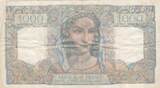 Frankreich 1950 1000 Francs Minerva and Hercules - 02-03-1950 - Serial L.633 III / SS