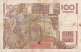 Frankreich 1948 100 Francs - Young farmer - 02-12-1948 - Serial U.270 IV / S