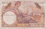 Frankreich  100 Francs Mercury, French Treasury - 1947 - Serial A.3 - VF III / SS