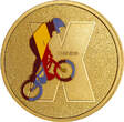 Frankreich Mint 2023 Medallion X - Alphabet Sports - Paris 2024 I / ST