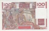 Frankreich 1949 100 Francs - Young farmer - 27-01-1949 - Serial X.288 I / ST