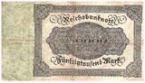 Deutschland  50000 Mark Burgermaster Brauweiler - 1922 Serial B III / SS