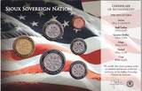 USA dollar Set of 6 Coins - 2021 - UNC st