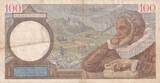 Frankreich 1940 100 Francs Sully - 22-02-1940 - Serial Q.7609 III / SS