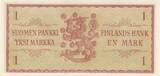 Finnland  1 Markka - Wheat Ears - Arms - 1963 - Serial AI I / ST