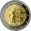 San Marino  2 Euros Commémo. 2015 - Dante Alighieri BU