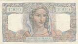 Frankreich 1946 1000 Francs Minerva and Hercules - 16-05-1946 - Serial O.273 III / SS