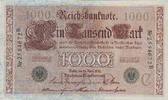 Deutschland 1000 mark 1000 Mark Allegorical figures - Green seal - 1910 - 7 digit -