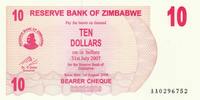 Simbabwe 10 dollars 10 Dollars Womens - 2006 -