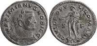 Römische Imperatorische follis Follis, Galerius as Caesar (293-305) - Genio Populi Romani -