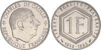 Frankreich 1 franc 1 Franc Charles de Gaulle 1958-1988 -