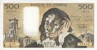 Frankreich 500 francs 500 Francs Pascal - 02/01/1969 - Serial N. 12 -