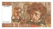Frankreich 10 francs 10 Francs Berlioz - 06-12-1973 Serial G.13 -
