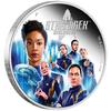 Tuvalu 2 dollars Crew of the USS Discovery - Star Trek Discovery - 2 Silver Dollars (2 ounces) 2019 -