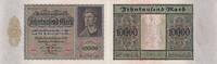 Deutschland 10000 mark 10000 Mark Portrait of man by Durer - 1922 - VF + - P.71 -