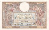 Frankreich 100 Francs - Luc Olivier Merson - 15-04-1937 - Serial C.53816 - P.69 100 francs 1932 II / VZ