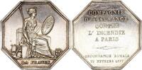 Frankreich token Assurances La France - 1837- Silver -