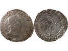 Frankreich 1/2 franc HENRI III - 1/2 FRANC WITH FLAT COLLAR 1578 T NANTES -