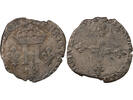 Frankreich 2 sol HENRY III - DOUBLE SOL PARISIS, 2nd TYPE 1578, S TROYES -