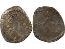 Frankreich 2 sol HENRY III - DOUBLE SOL PARISIS, 2nd TYPE 1583 MONTPELLIER -