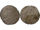 Frankreich douzain HENRY III - DOUZAIN OF THE DAUPHINE WITH TWO CROWNED H 1576 -