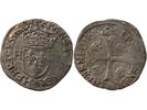 Frankreich douzain HENRY III - DOUZAIN WITH TWO H, 1st TYPE - 1576 B ROUEN -