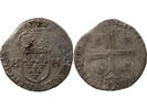 Frankreich douzain HENRY III - DOUZAIN WITH TWO H, 1st TYPE - A PARIS -