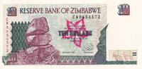 Simbabwe 10 dollars 5 Dollars - Chiremba - 1997 -