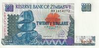Simbabwe 20 dollars 5 Dollars - Chiremba - 1997 -