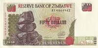 Simbabwe 50 dollars 5 Dollars - Chiremba - 1997 -