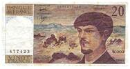 Frankreich 20 francs 20 Francs Debussy - 1980 - Serial W.003 - Rare - Fay.66.01423 -