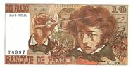 Frankreich 10 francs 10 Francs Berlioz - 06.02.1975- Serial K.139 - Fay.63.8 -
