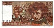 Frankreich 10 francs 10 Francs Berlioz - 06.07.1978 - Serial X.306 - Last date - Fay.63.25 -