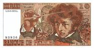 Frankreich 10 francs 10 Francs Berlioz - 15.05.1975 - Serial V.183 - Fay.63.10 -