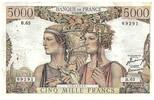 Frankreich 5000 francs 5000 Francs Sea and Countryside - 05-04-1951 - Serial B.65 - F.48.04 -