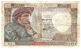 Frankreich 1940 50 Francs Jacques Coeur - 13-06-1940 - Serial X.8-00380 - F.19.01 IV / S+
